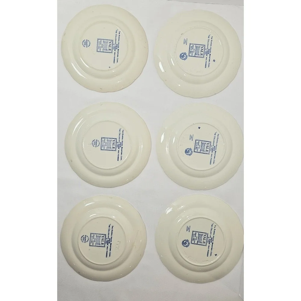 (6)‎ VTG Wedgwood Yale University Russell House 6